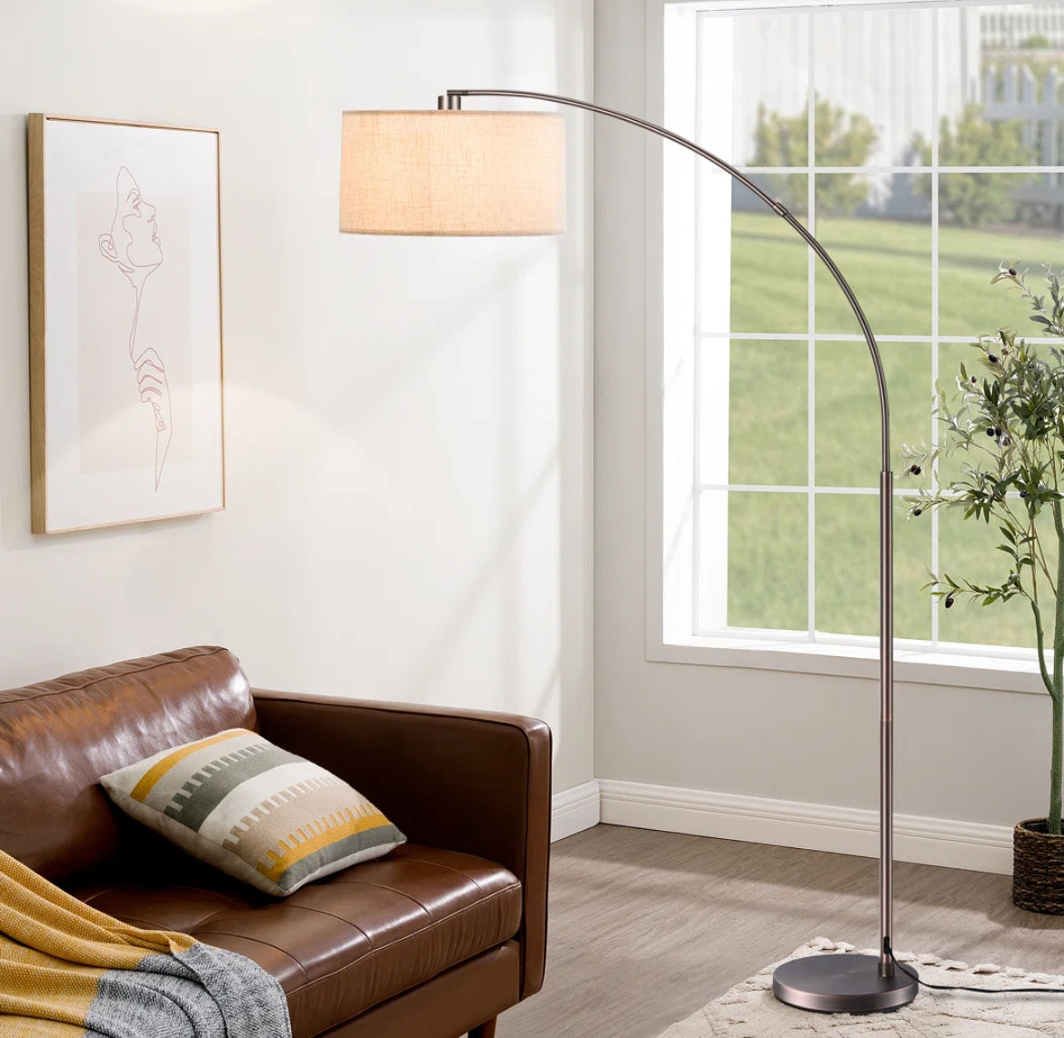 78.4" Arched Floor Lamp