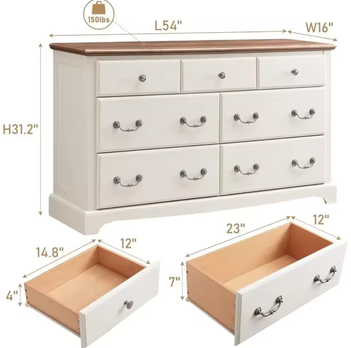 Vintage Chest of Drawers