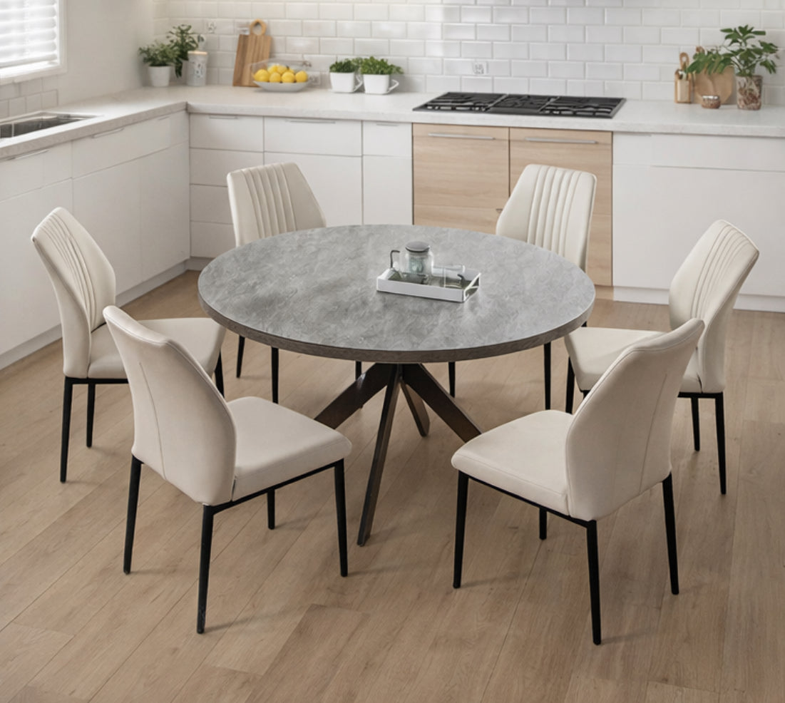 Round Modern Table Set