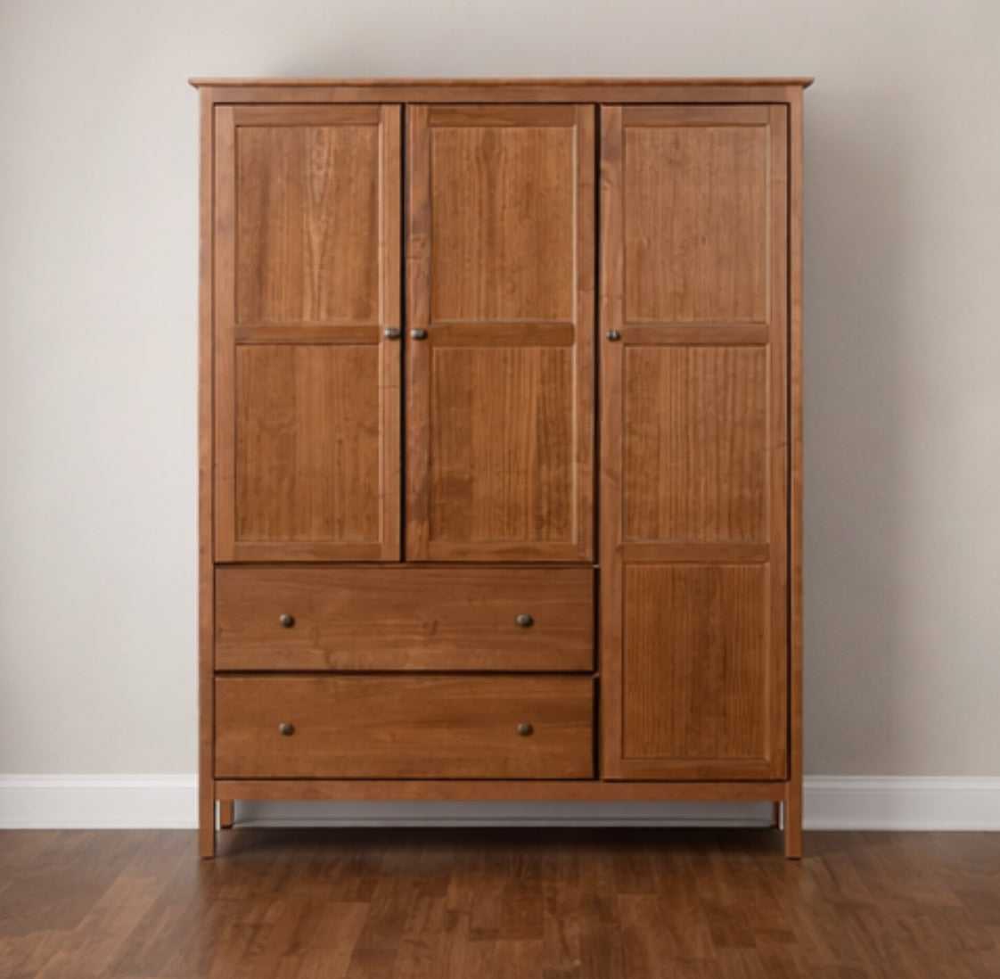 59” Solid Wood Armoire