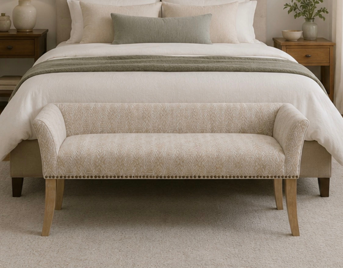 49.5” Nailhead Bench
