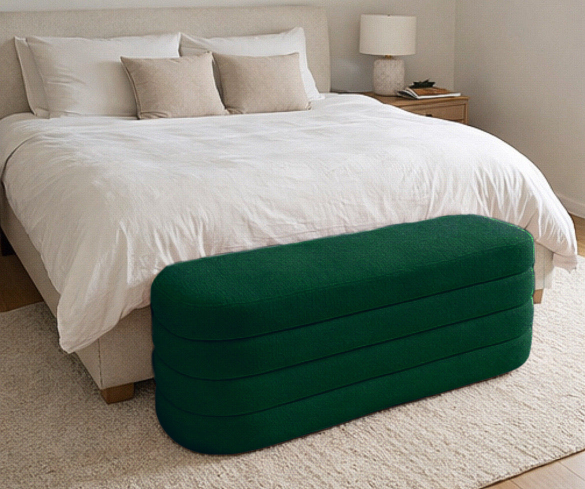 49” Upholstered Storage Bench
