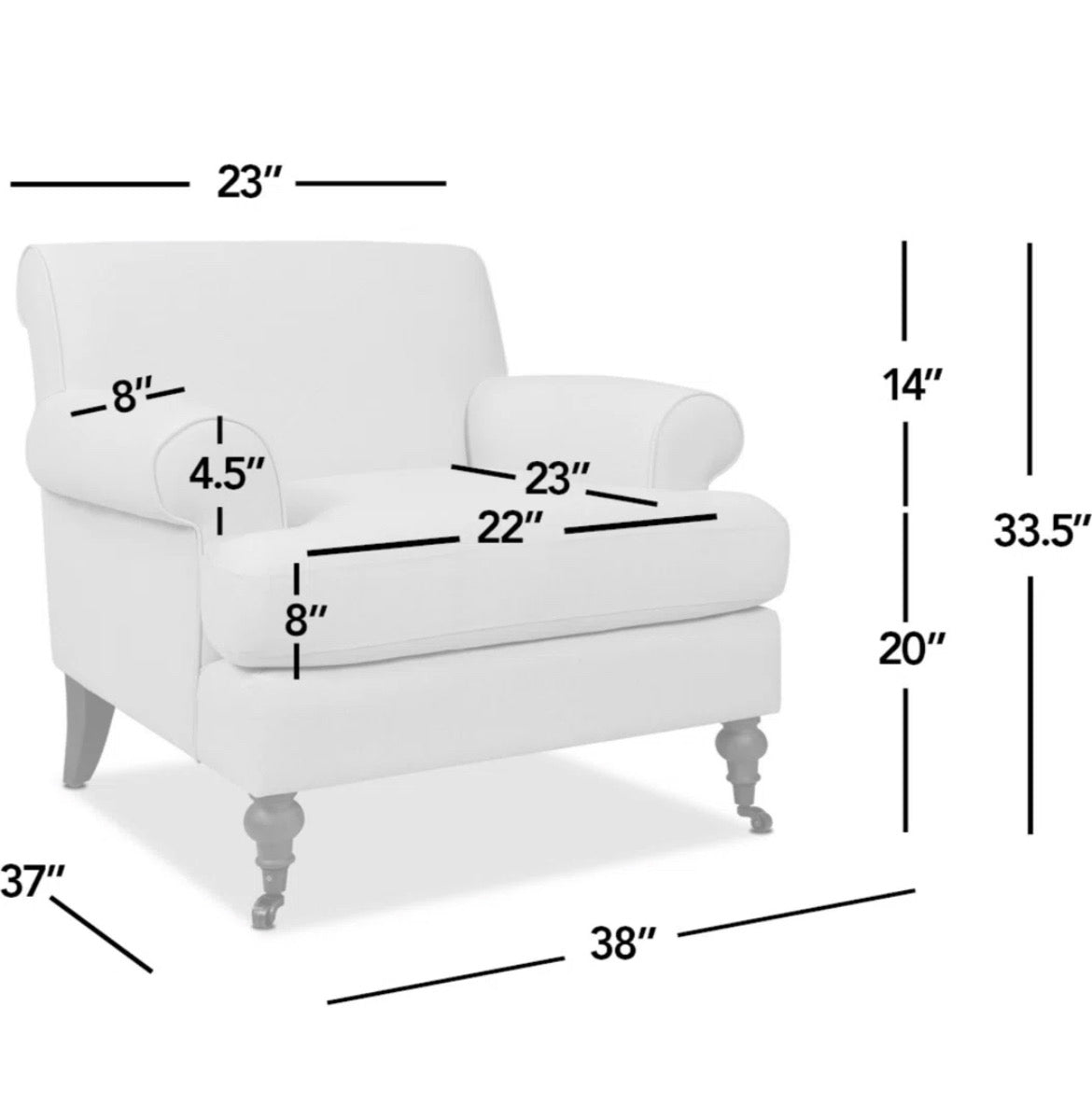 Fawn Velvet Chair