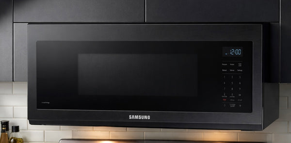 Samsung 1.1 Cubic Feet Smart Over-the-Range Microwave w/ Wi-Fi