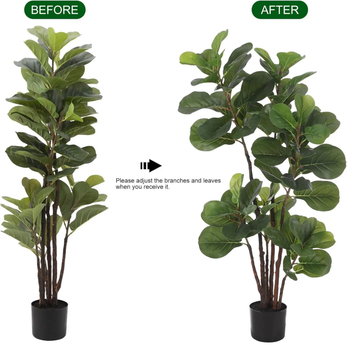 47” Fiddle Leaf Fig Tree