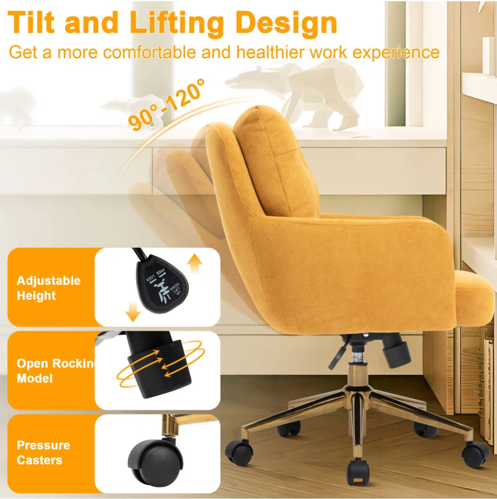Sophisticated Polyester Office Chair