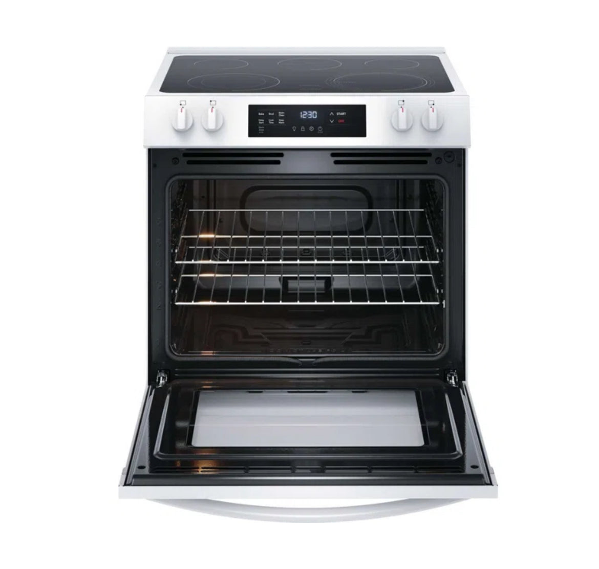 Frigidaire 30" 5.3 Cubic Feet Electric Self Cleaning Stove