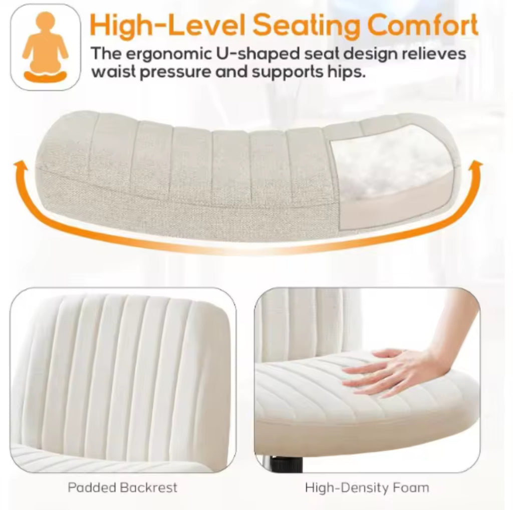 Comfy Cross-Legged Office Chair