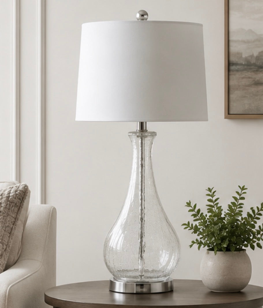 Lovely Glass Table Lamp