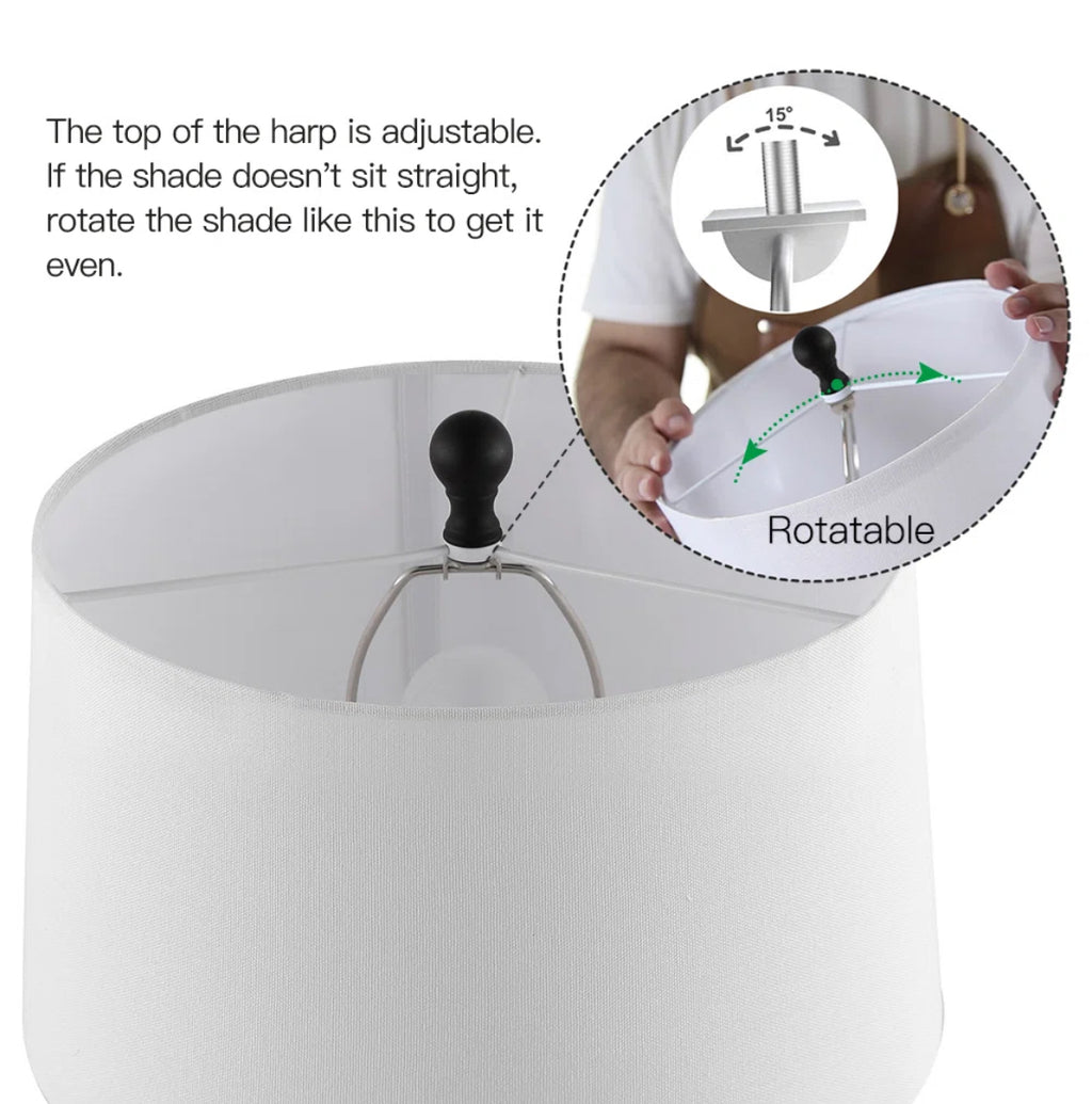 Resin Table Lamp (Set of 2)