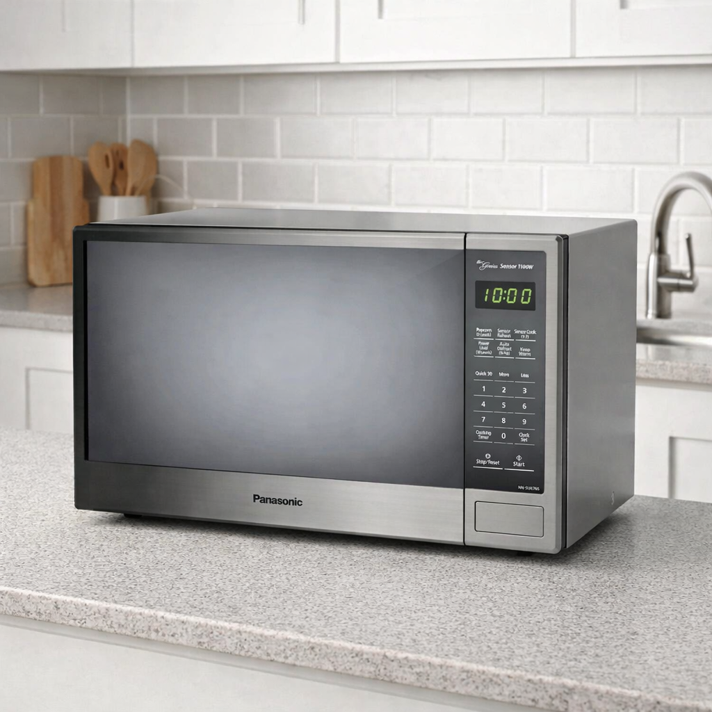 Panasonic 1.3 Cubic Feet Countertop Microwave w/ Sensor Cooking