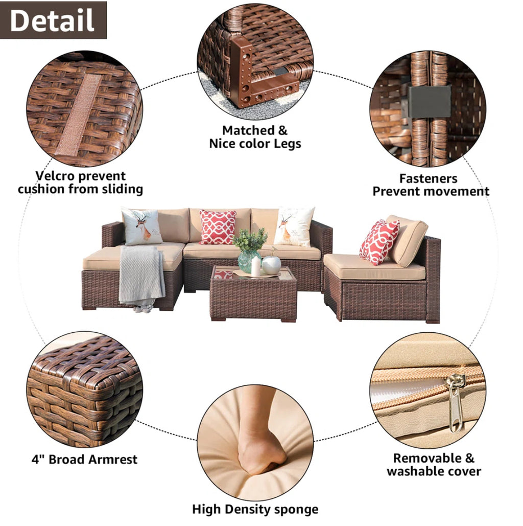 Cabana Conversation Patio Set