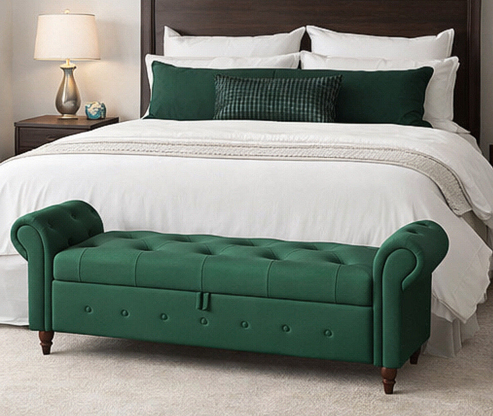 63" King-Size Storage Bench