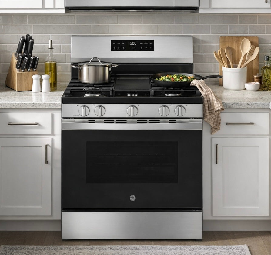 GE 30" Self Cleaning Gas Stove