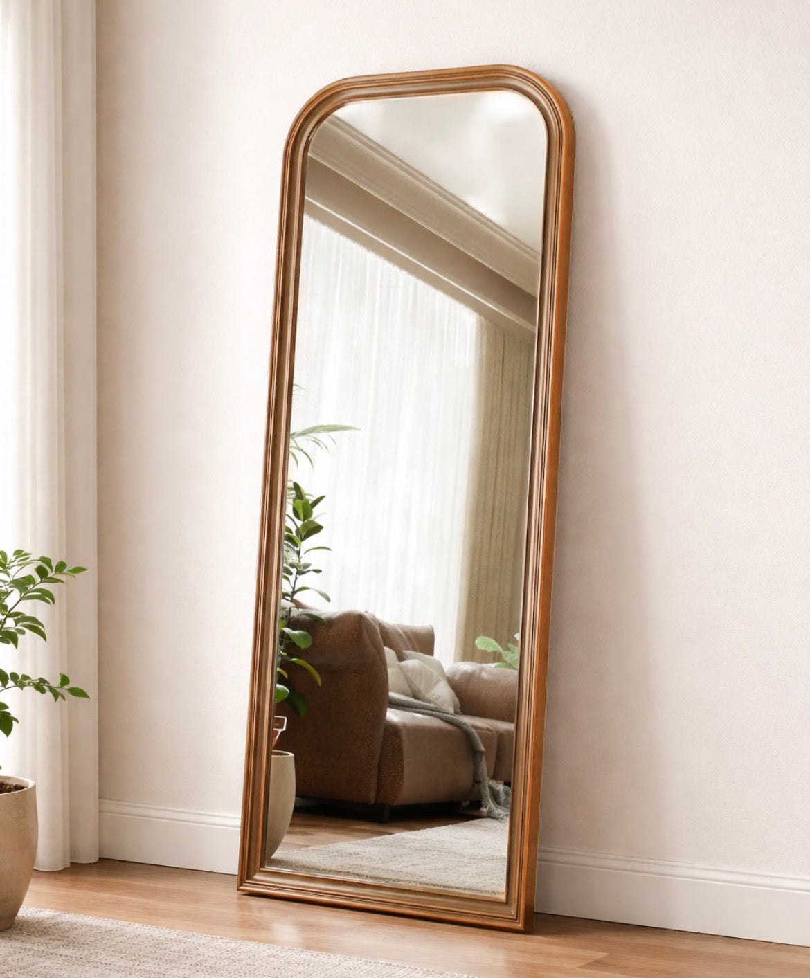 Oversized Vintage Standing Mirror