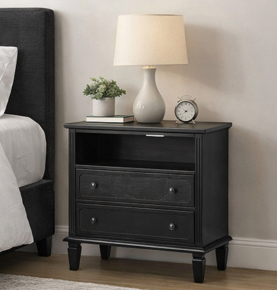 Traditional Wood Nightstand