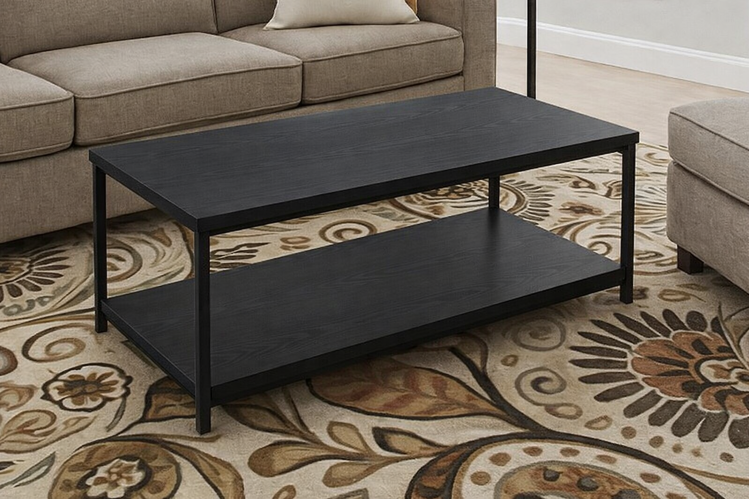 Industrial Wood Coffee Table