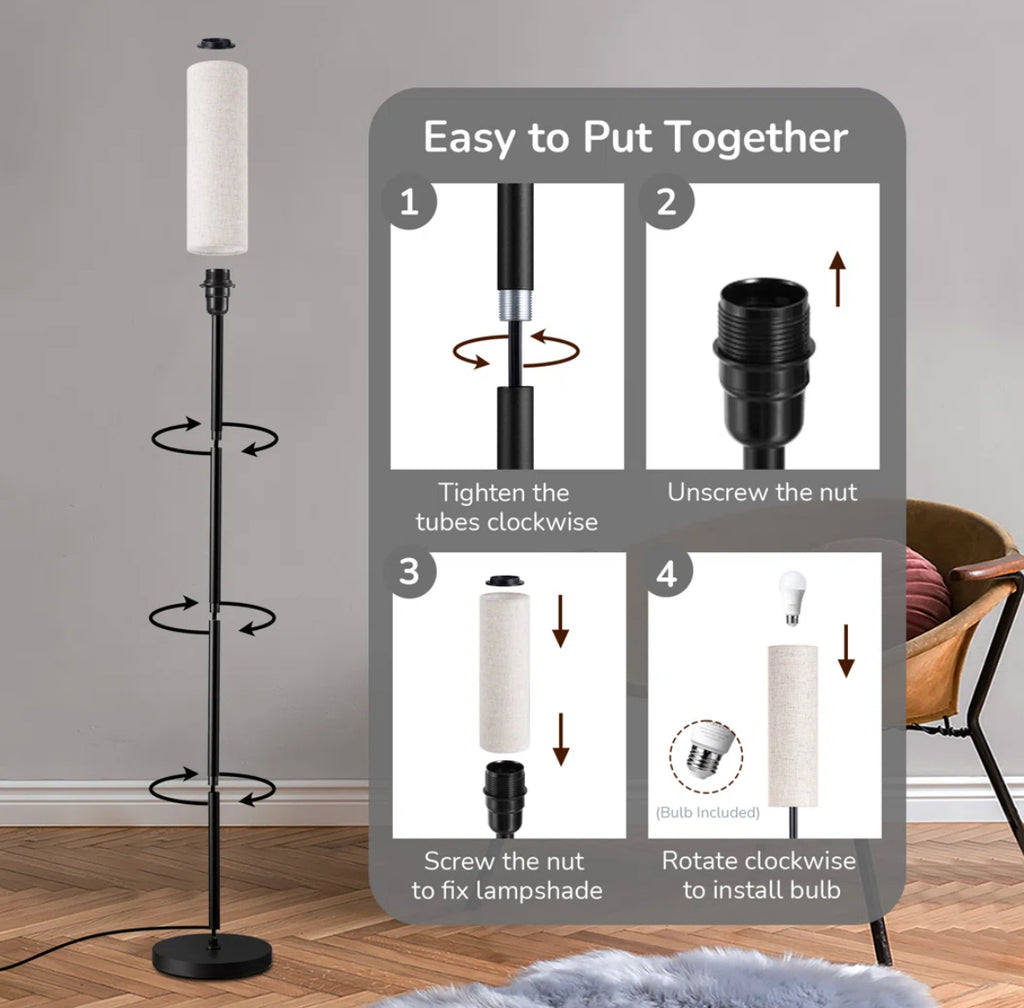 65'' Traditional Floor Lamp