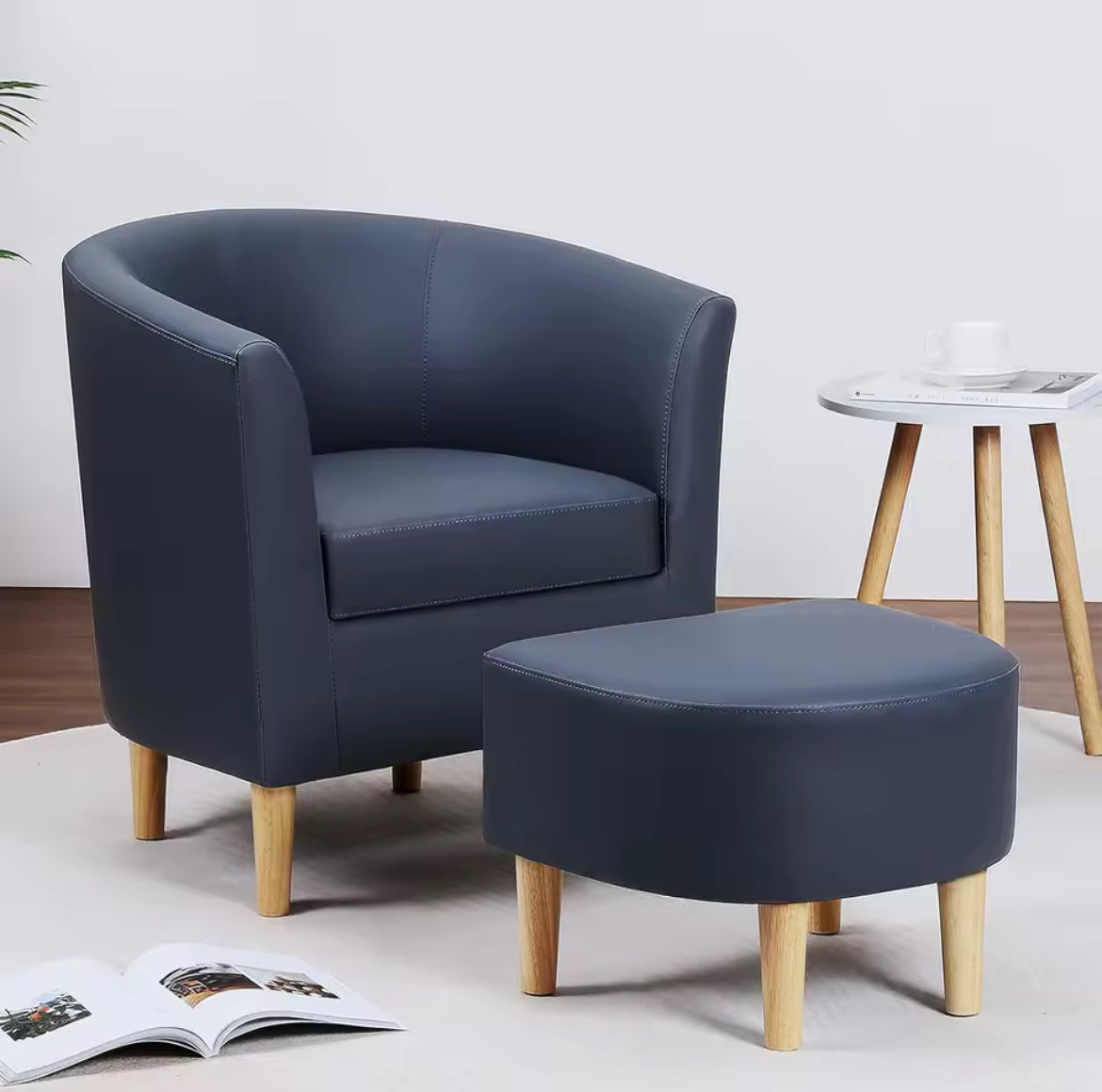 Ottoman Comfy Armchair