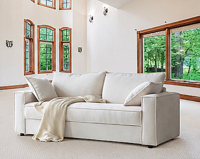 3-Seater Modern Upholstered Sofa