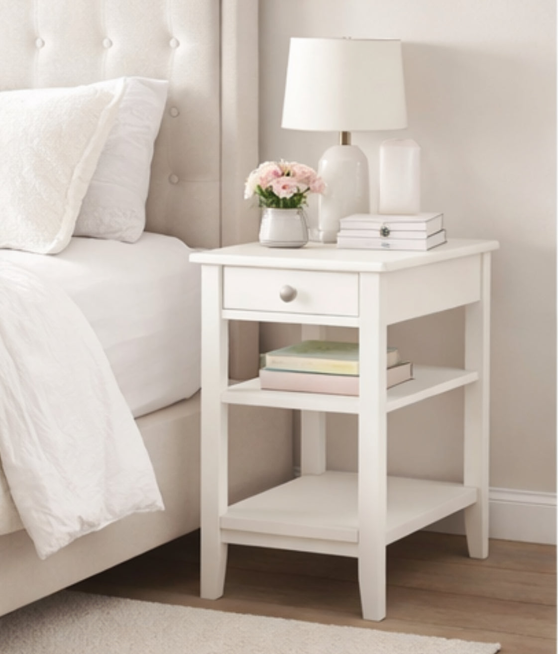 Narrow Bedside Table
