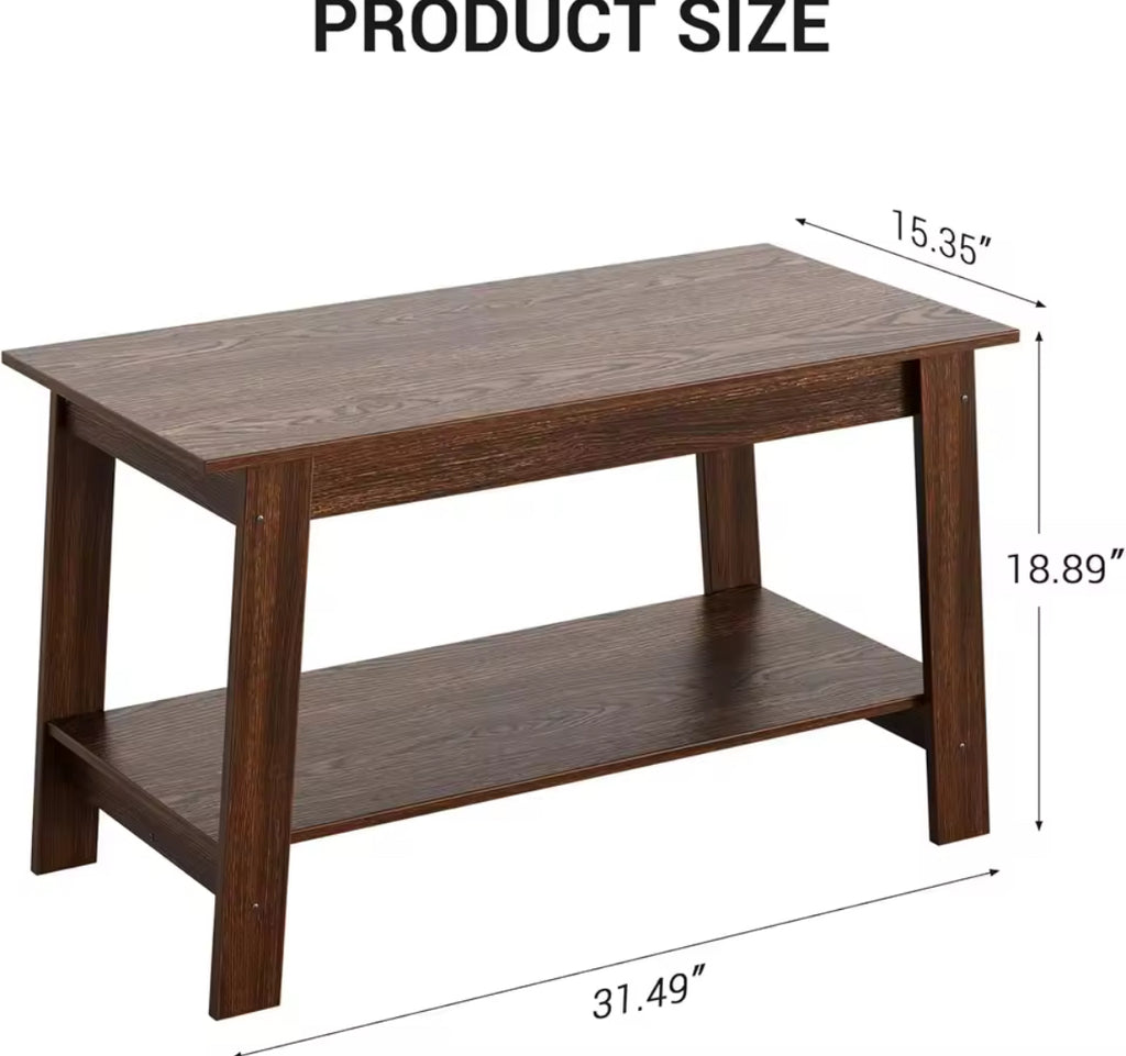 Low Rectangular Coffee Table