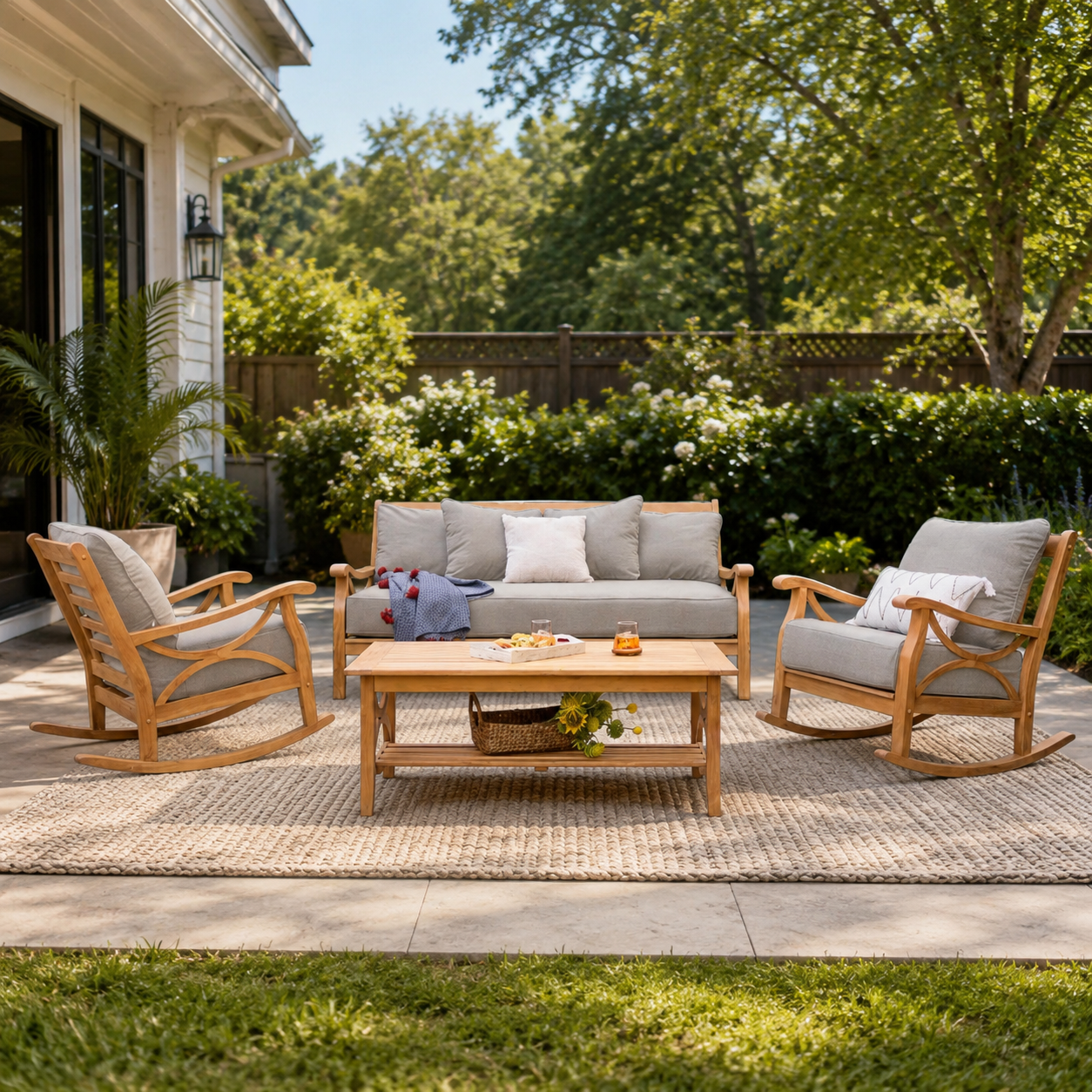 4-Piece Conversation Outdoor Set