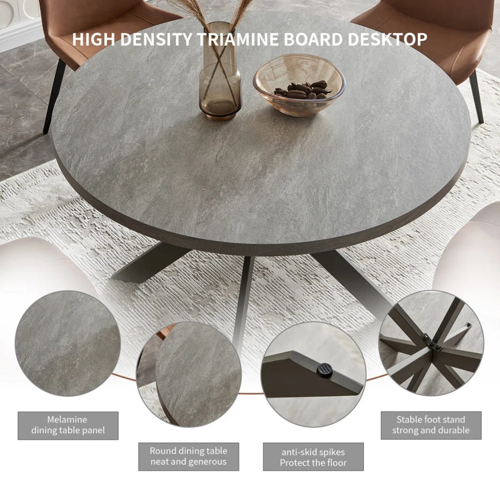 Round Modern Table Set
