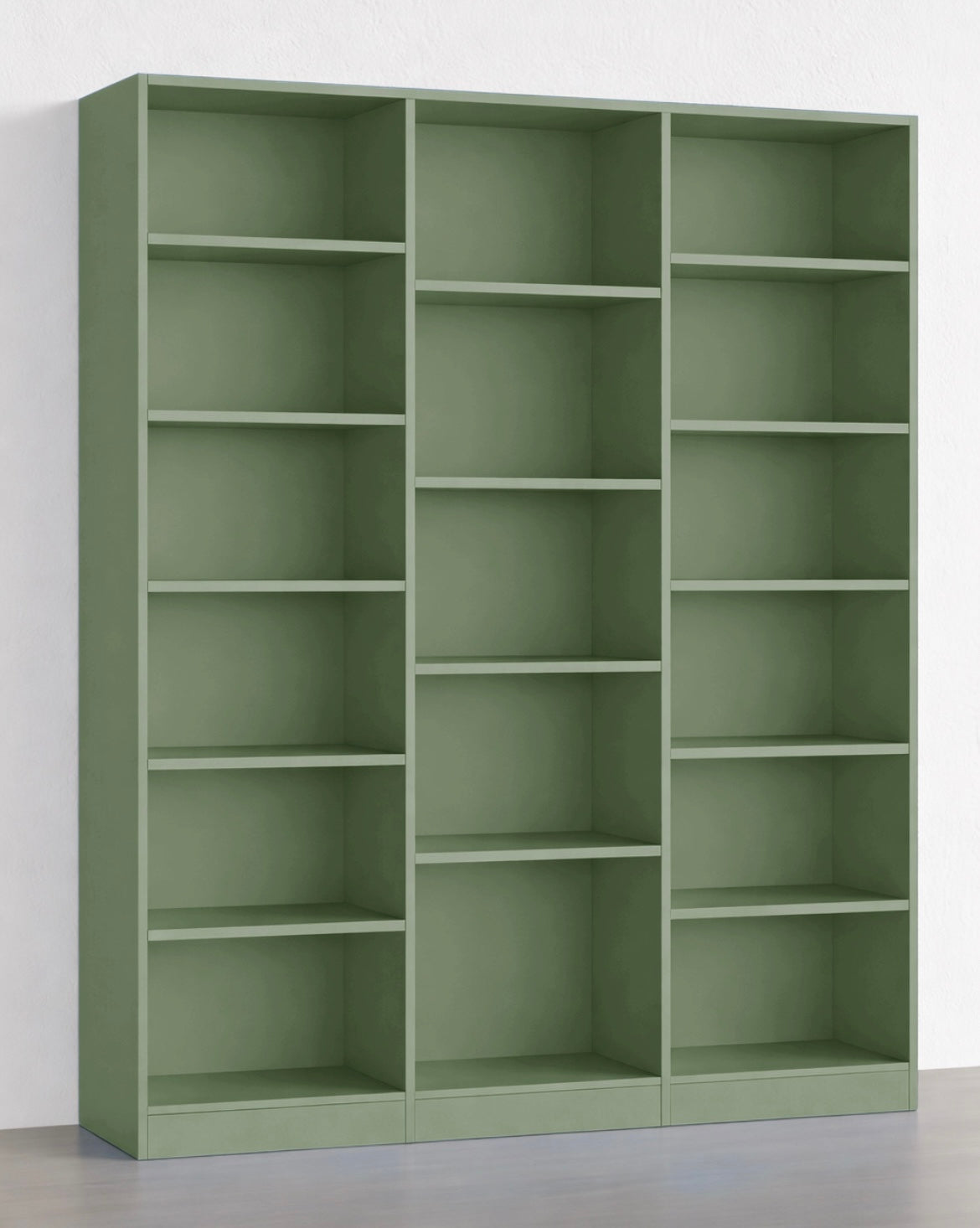 Triple Wide Bookshelf