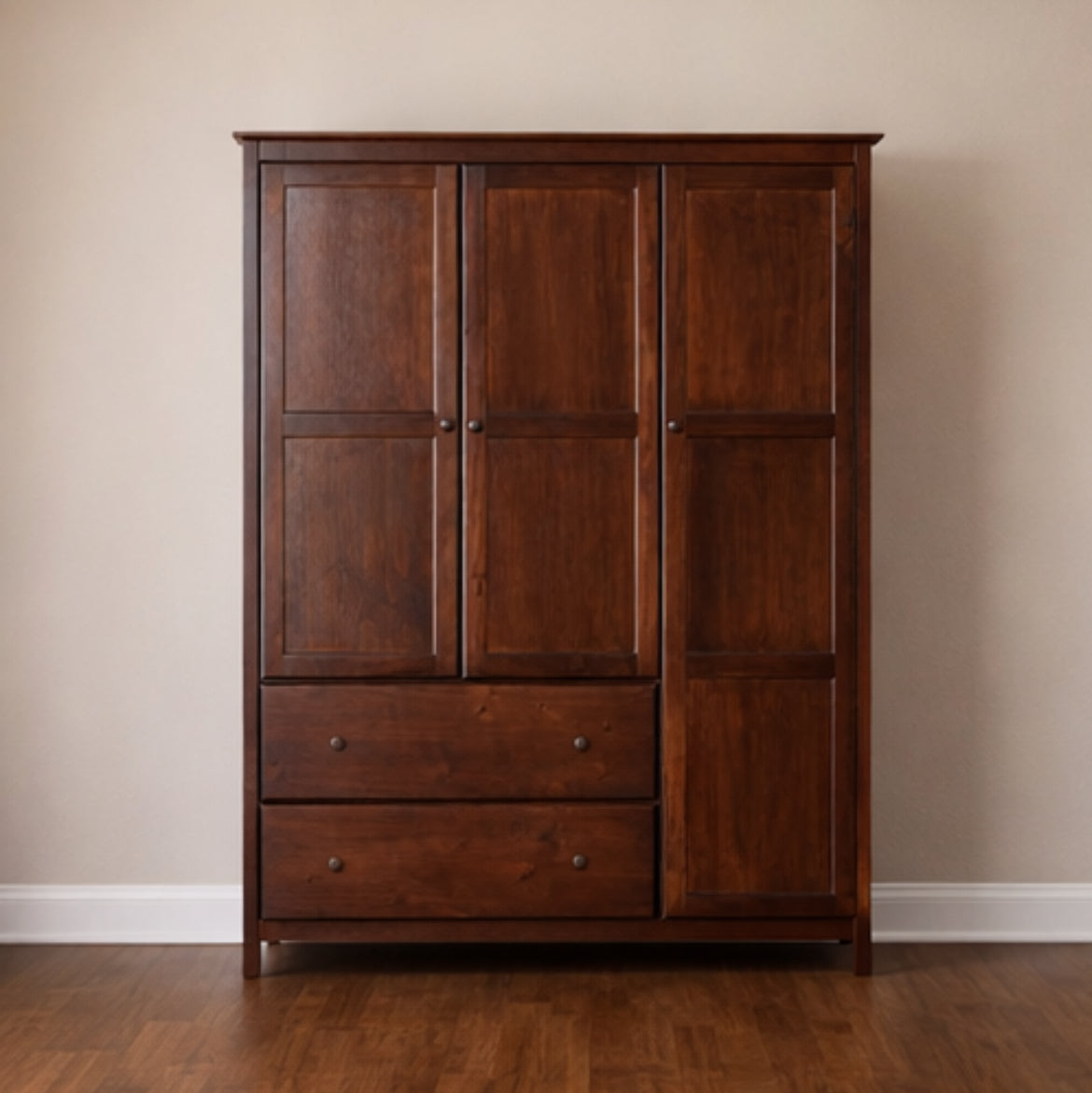 59” Solid Wood Armoire