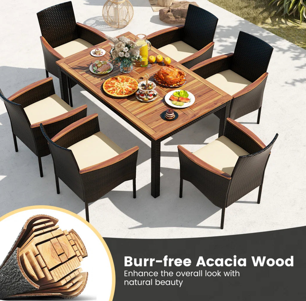 Outdoor Restaurant Dining Set