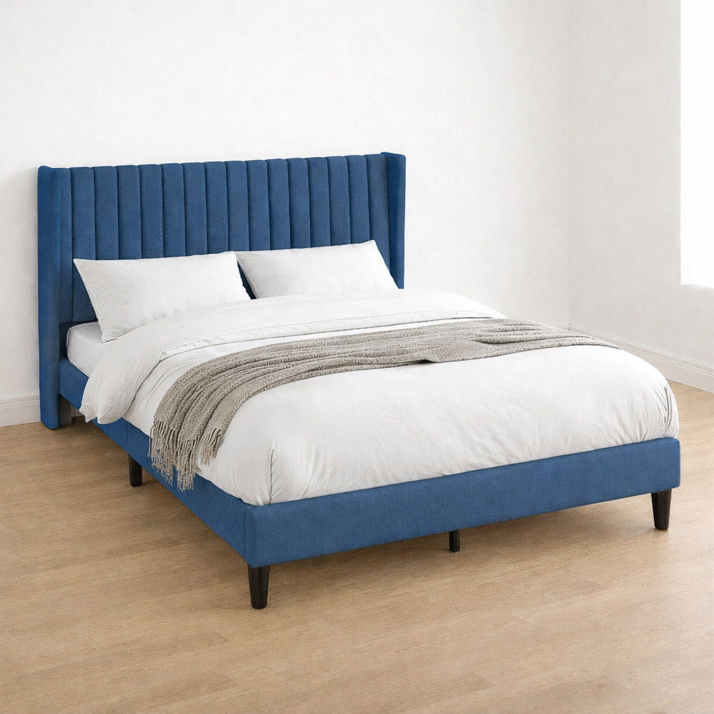 Bed Frame w/ Wing Side