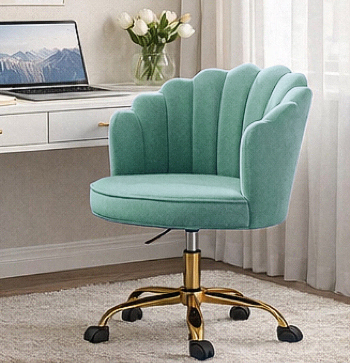 Modern Task Chair w/ Tufted Back