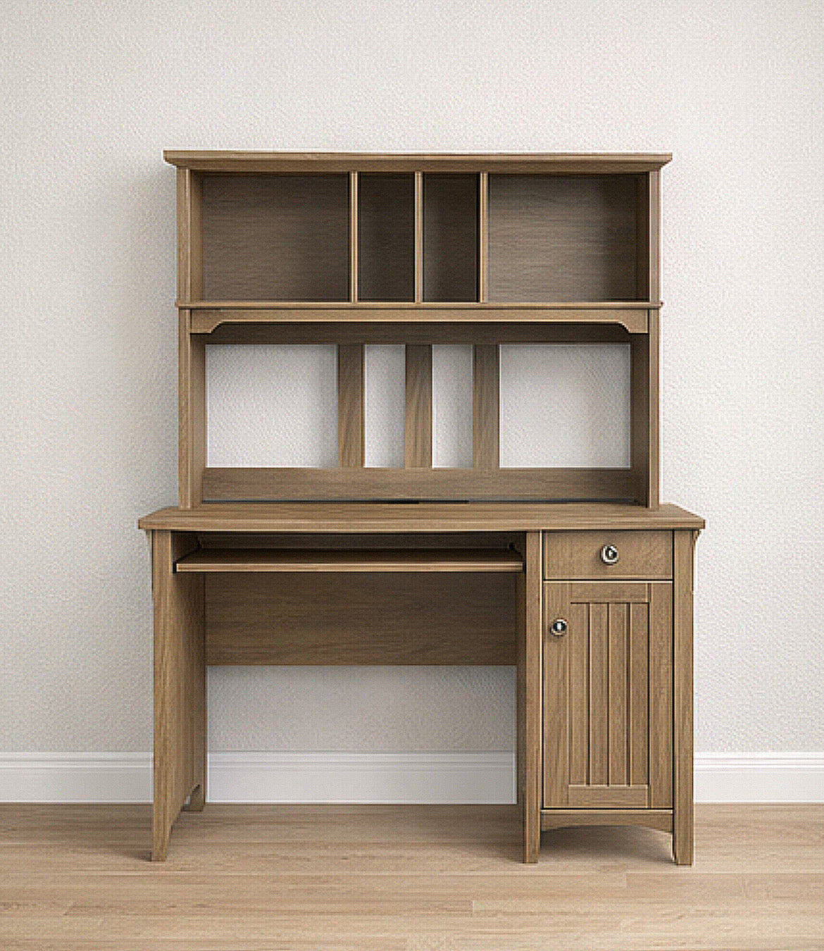 47” Productive Computer Desk w/ Hutch