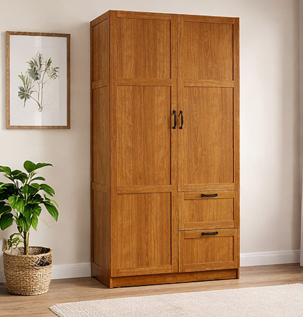 40” Armoire w/ 2 Drawers