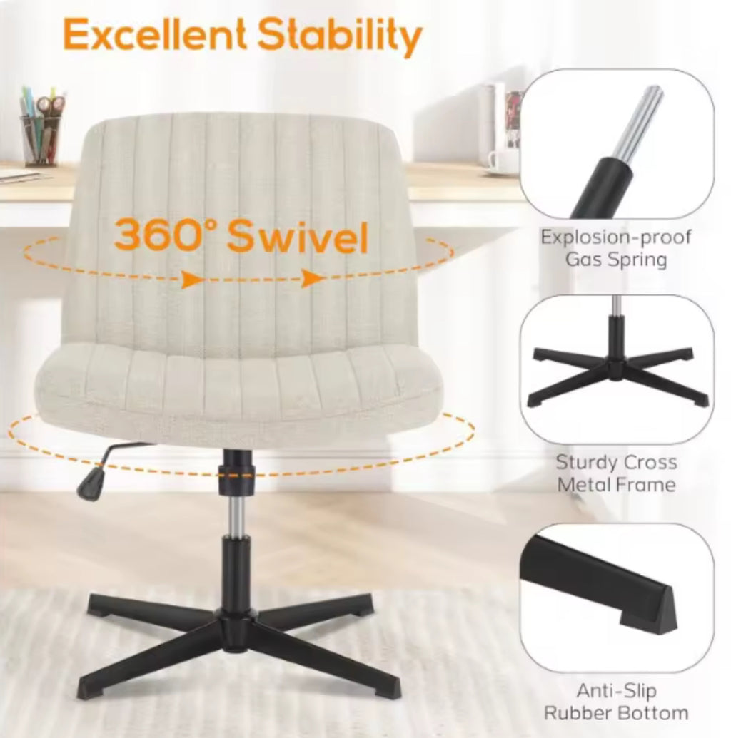 Comfy Cross-Legged Office Chair