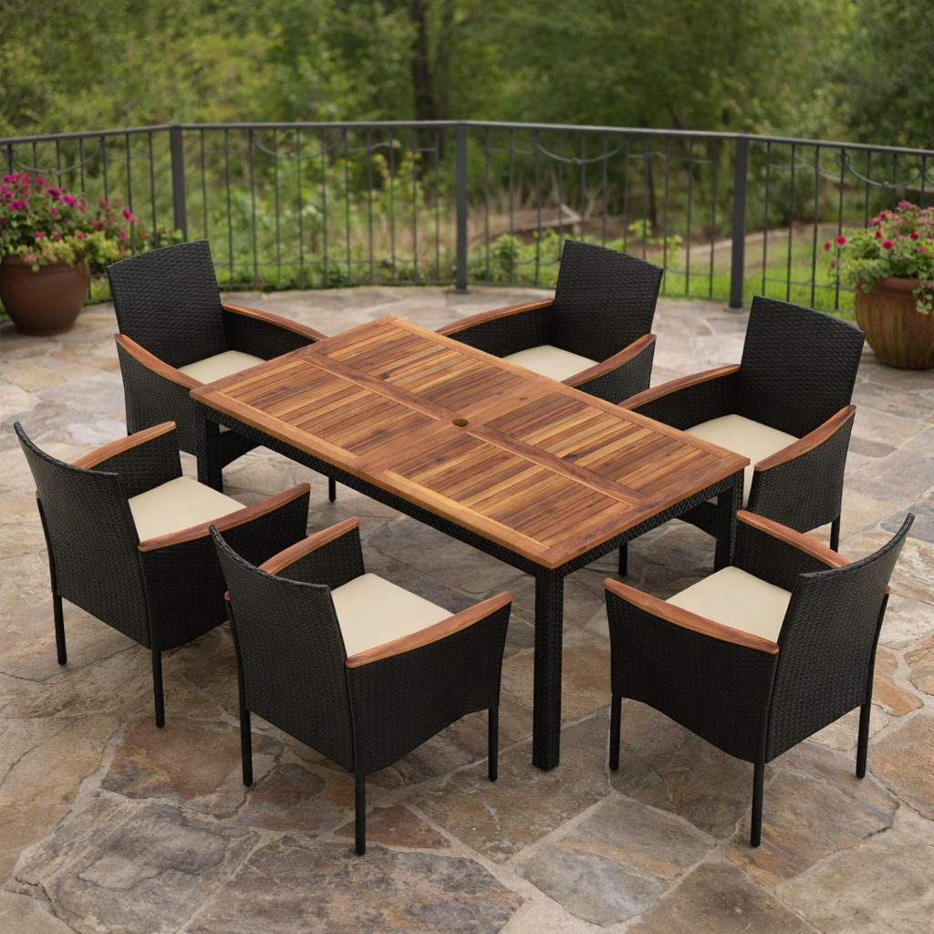 Outdoor Restaurant Dining Set