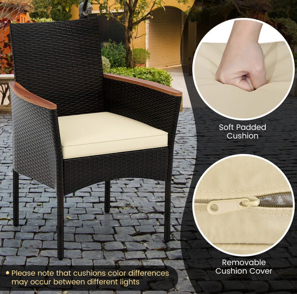 Outdoor Restaurant Dining Set