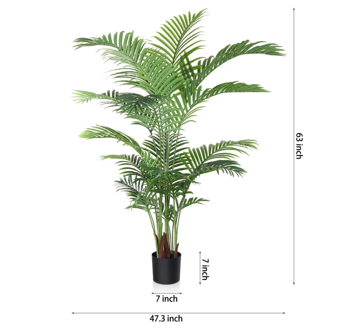 UV Resistant Palm Tree (Set of 2)