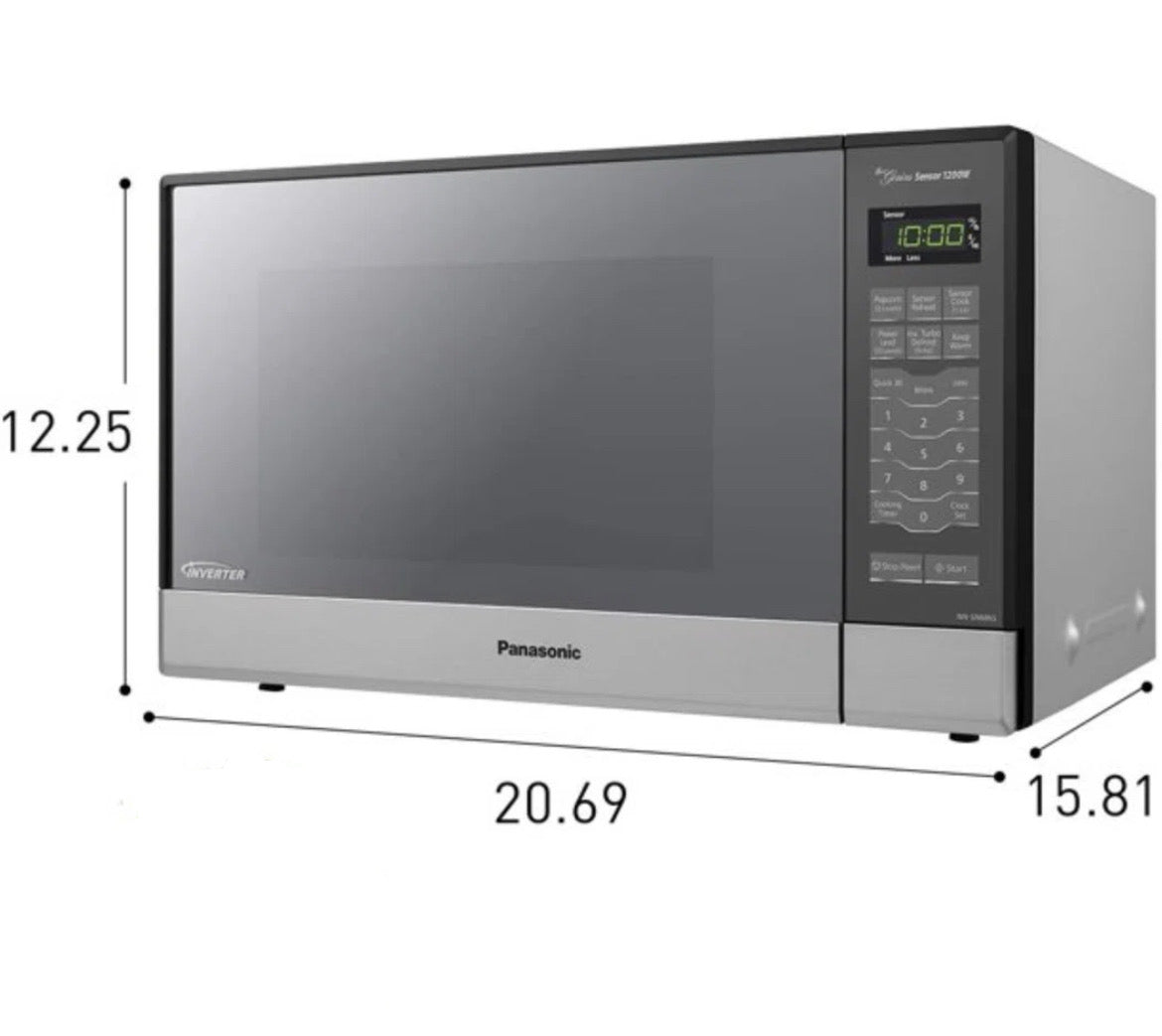 Panasonic 1.2 Cubic Feet Countertop Microwave w/ with Sensor Cooking