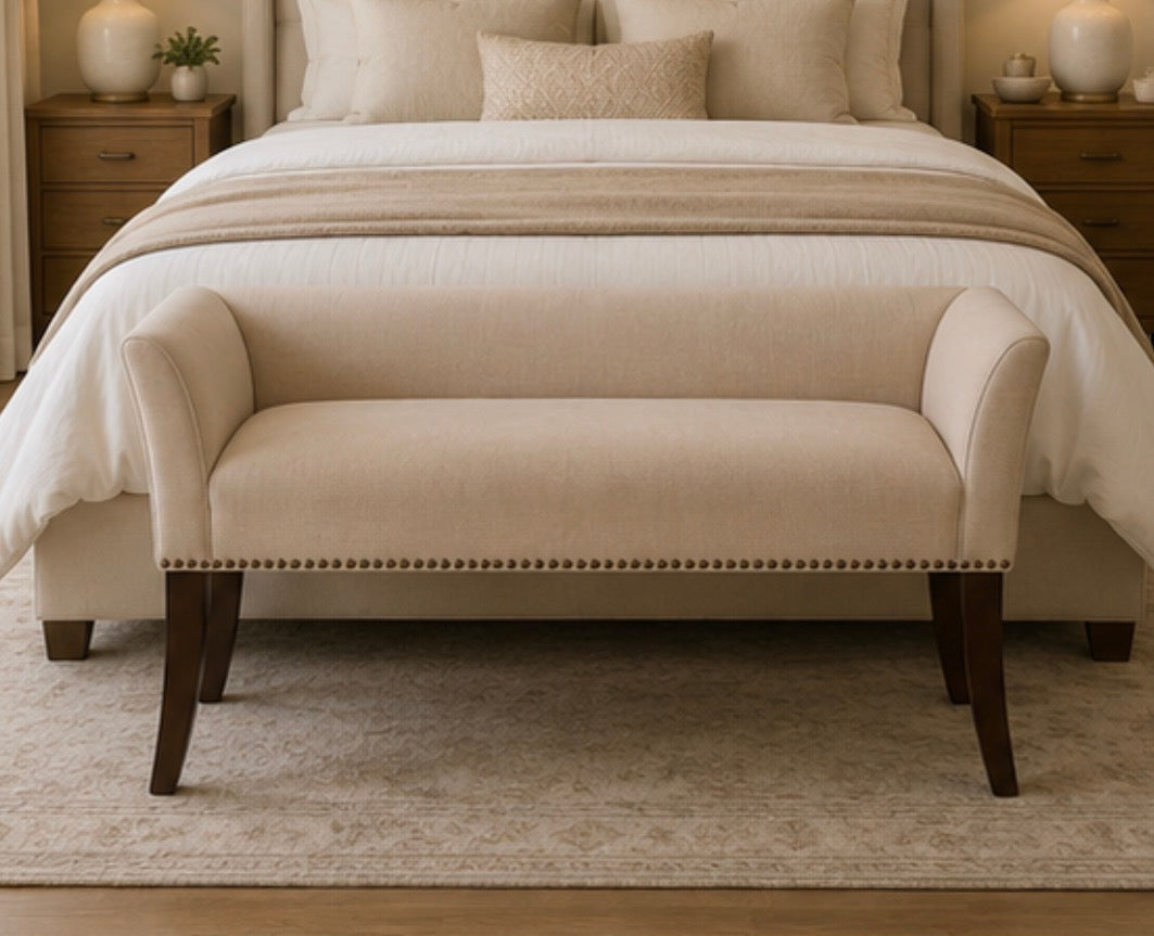 49.5” Nailhead Bench