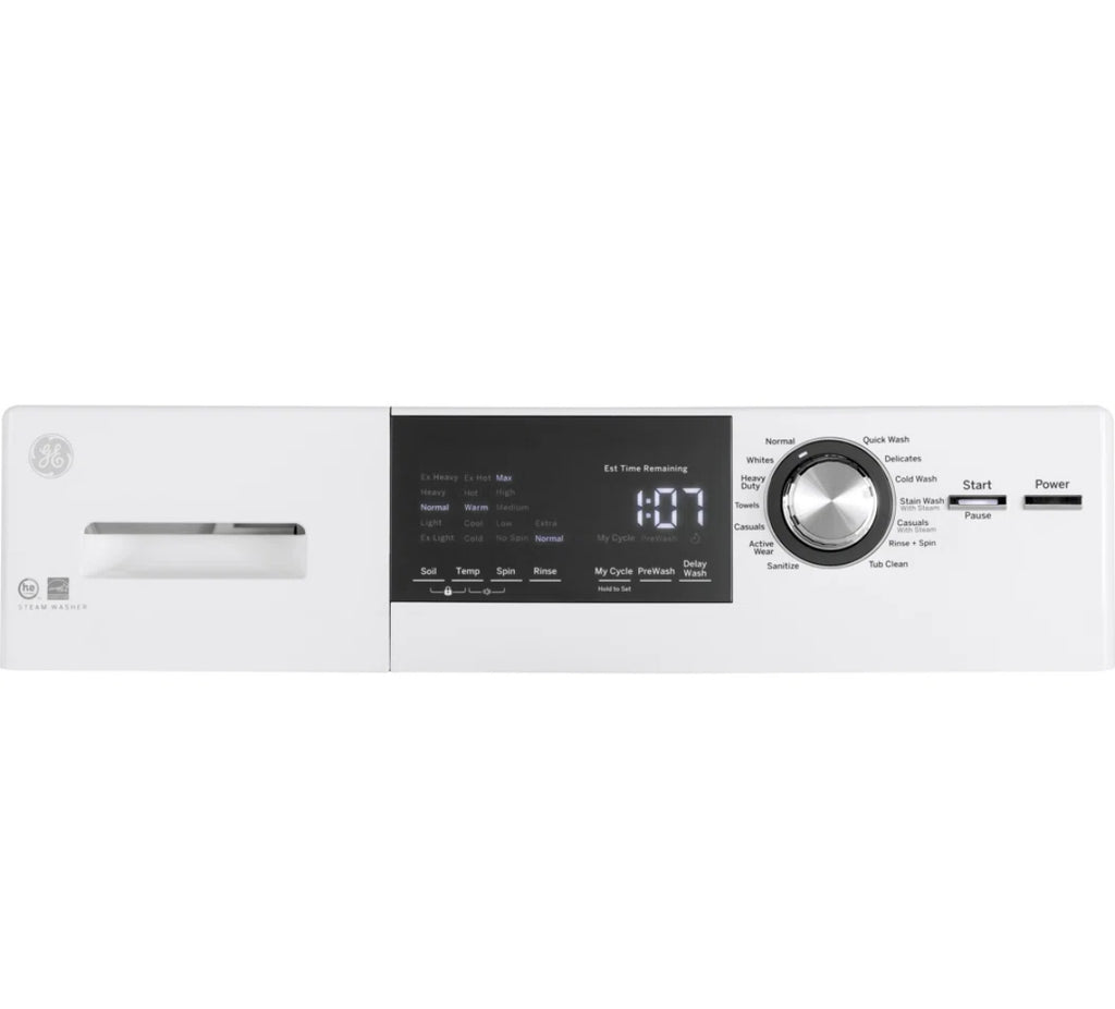 GE Front Load Washer & Electric Dryer