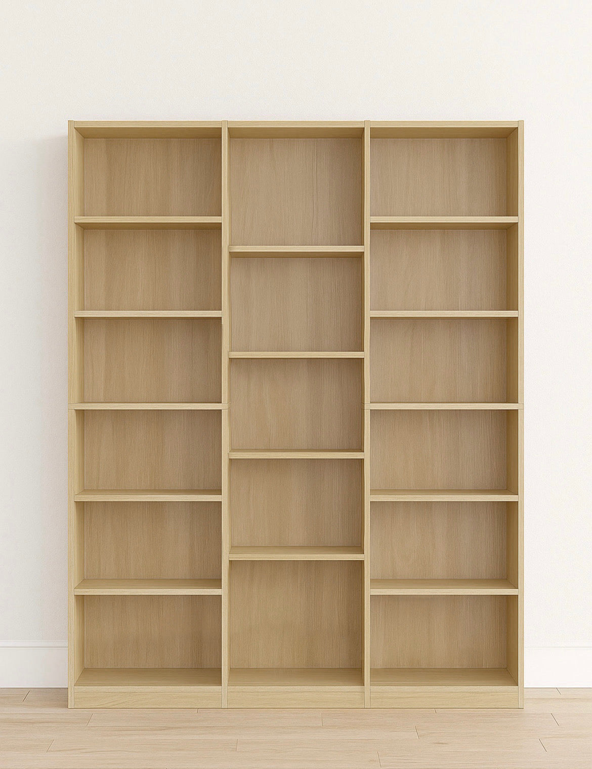 Triple Wide Bookshelf