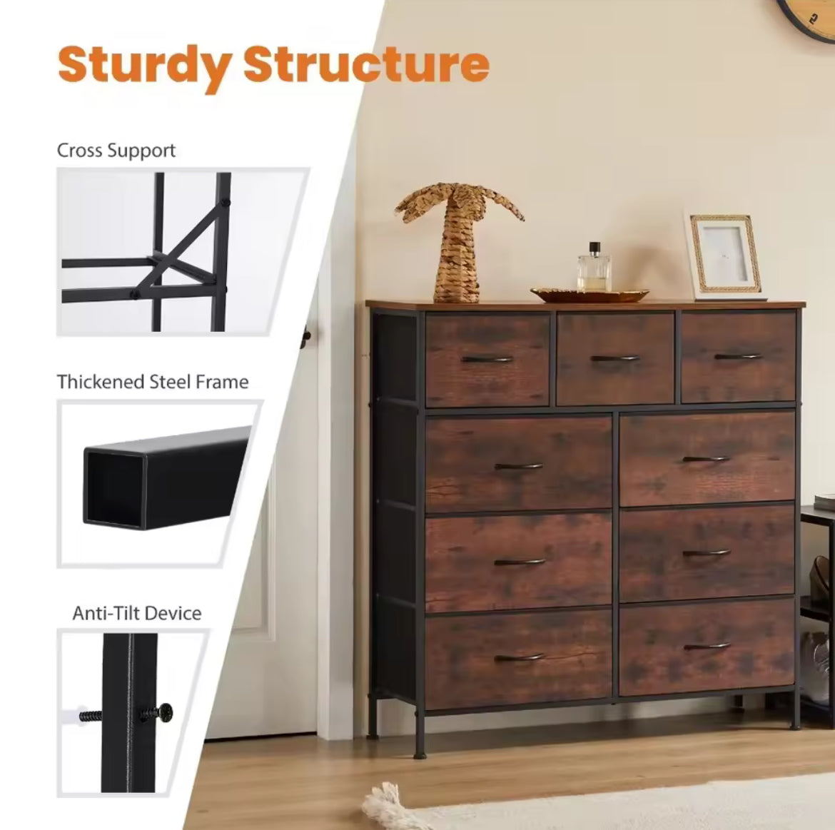9-Drawer Chest
