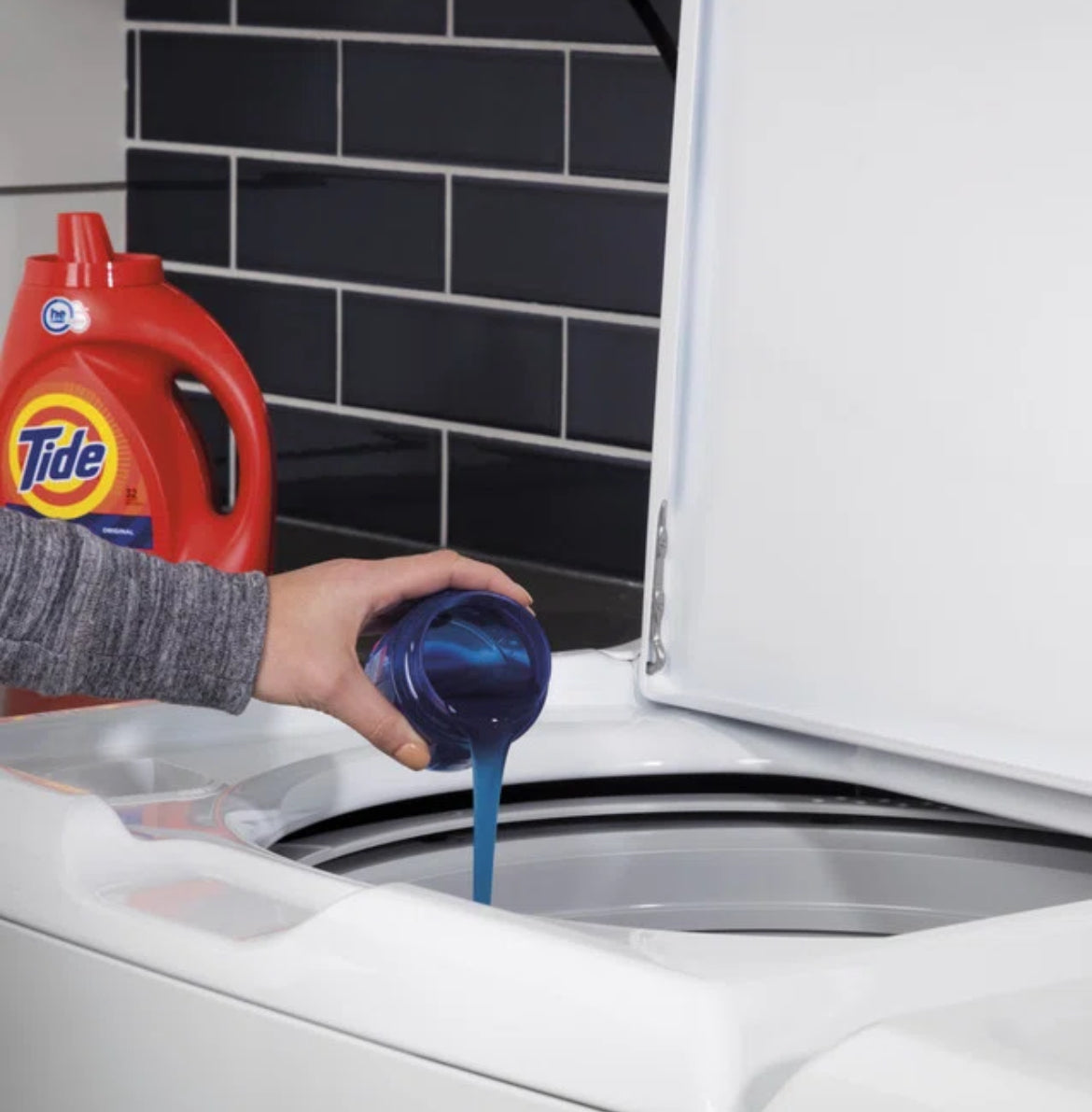 GE Top Load Washer & Electric Dryer