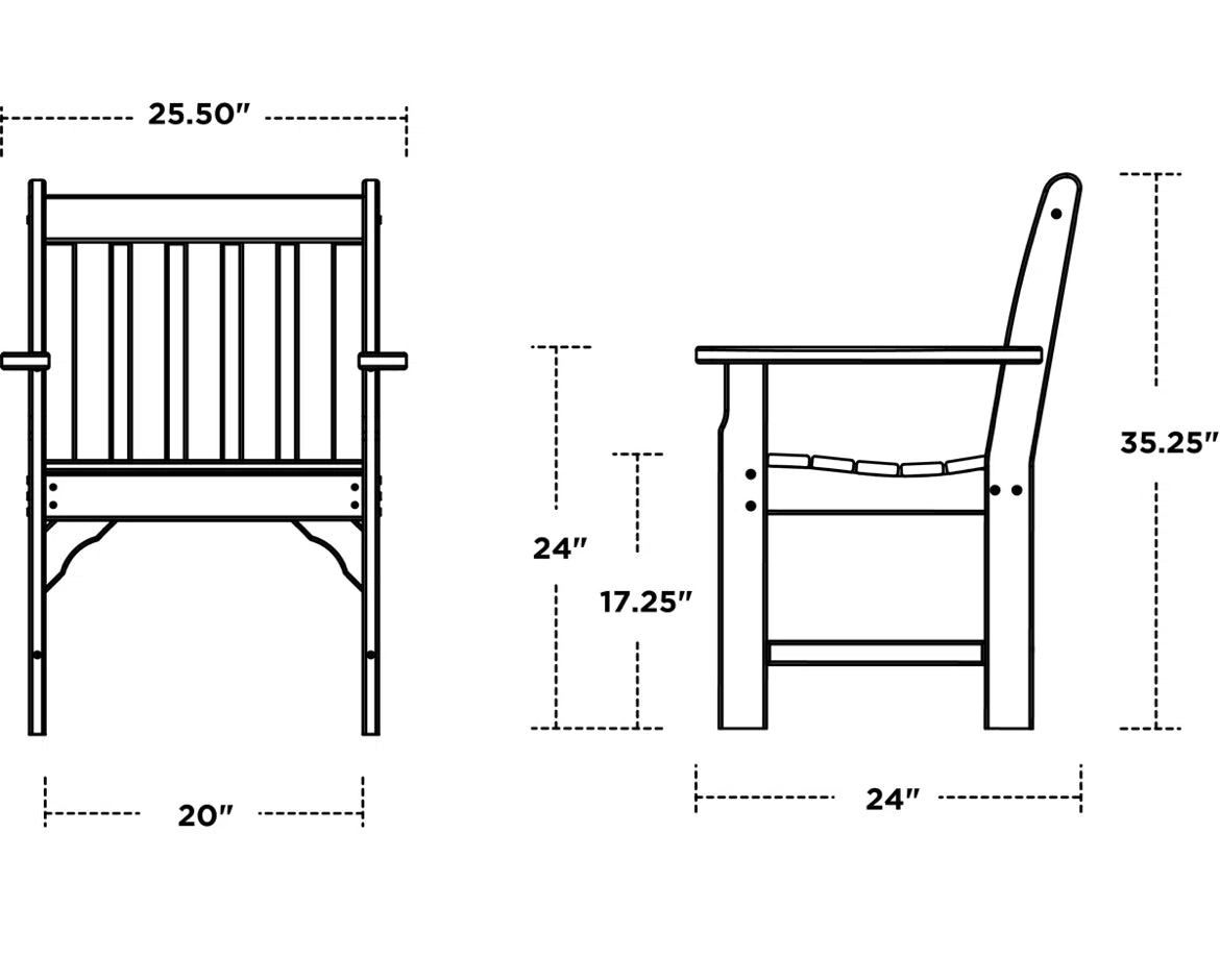 Outdoor Garden Armchair