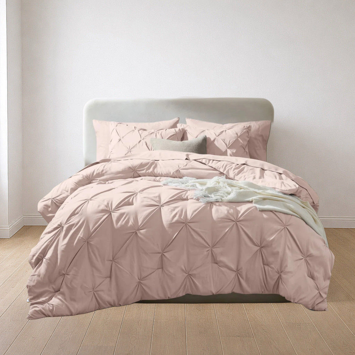 Pleated Comforter Set