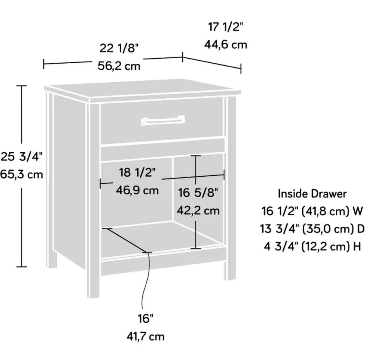 Basic Wooden Nightstand