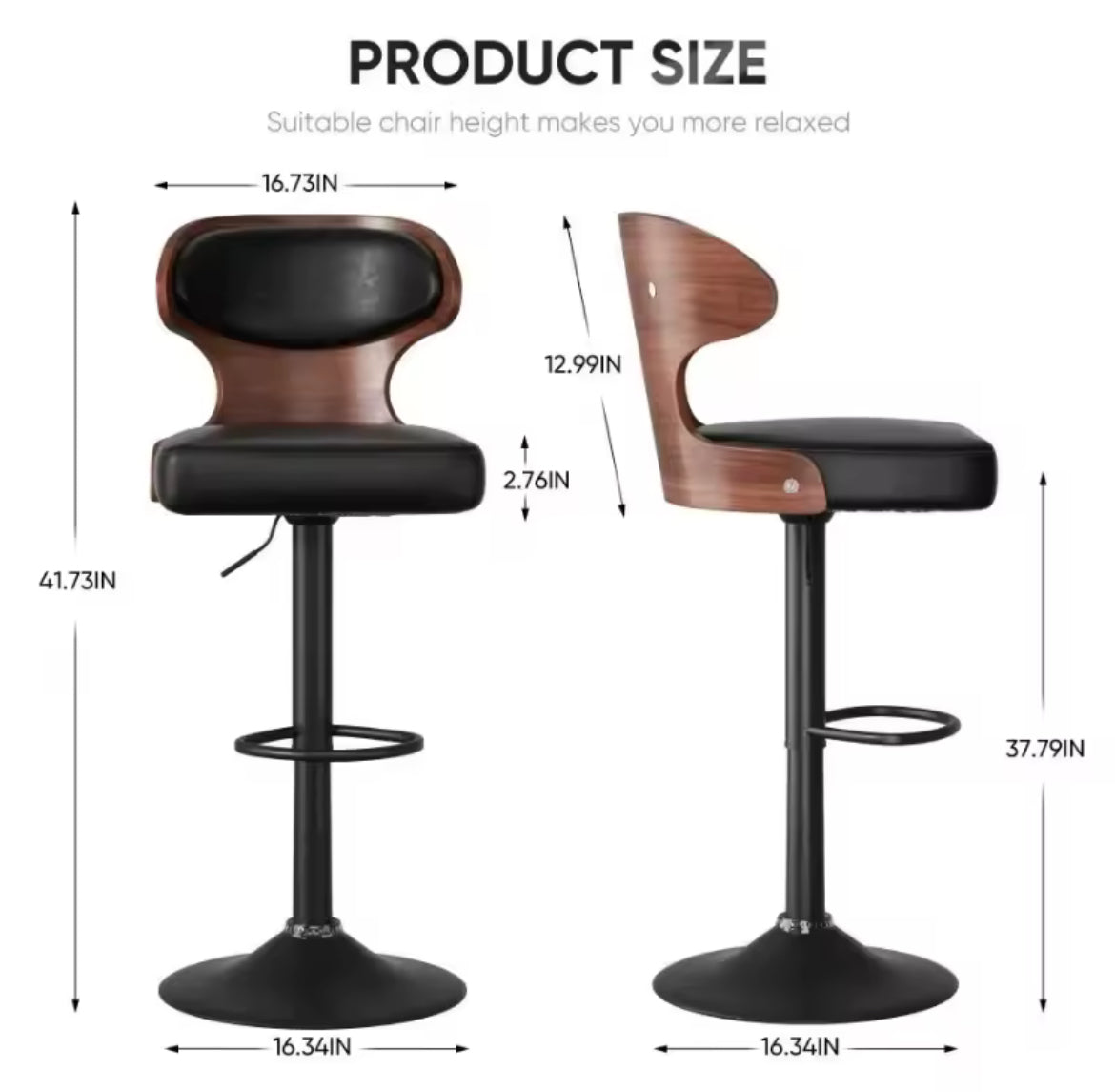High Cuisine Bar Stools (Set of 2)