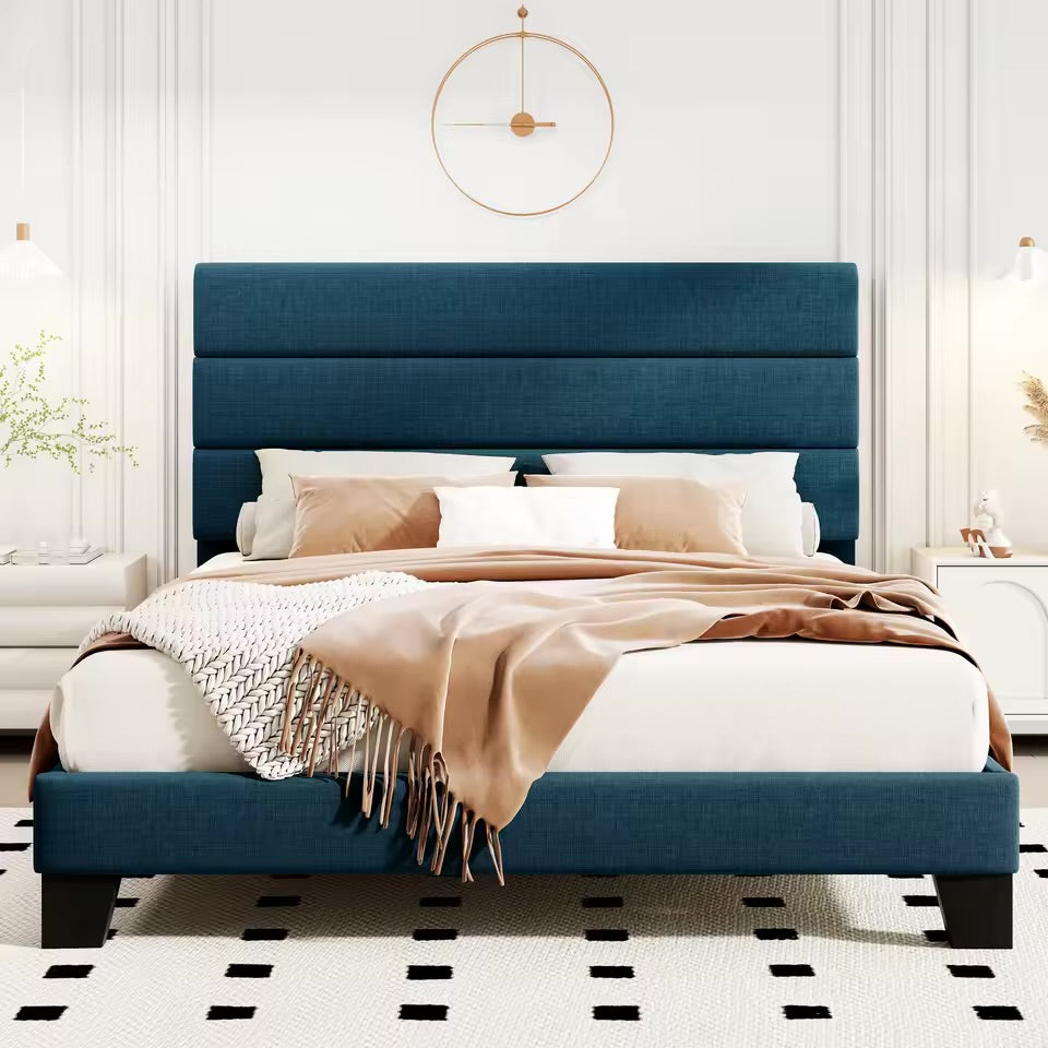 Linen Bed Platform